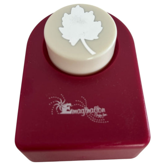 Emagination Paper Punch Leaf Nature Fall Autumn Leaves 1.25 Inch Card Making Art