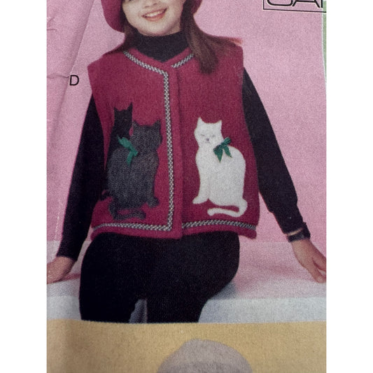 Vogue Sewing Pattern 9918 Childrens Fleece Outerwear Winter Clothing Kids 2-6X