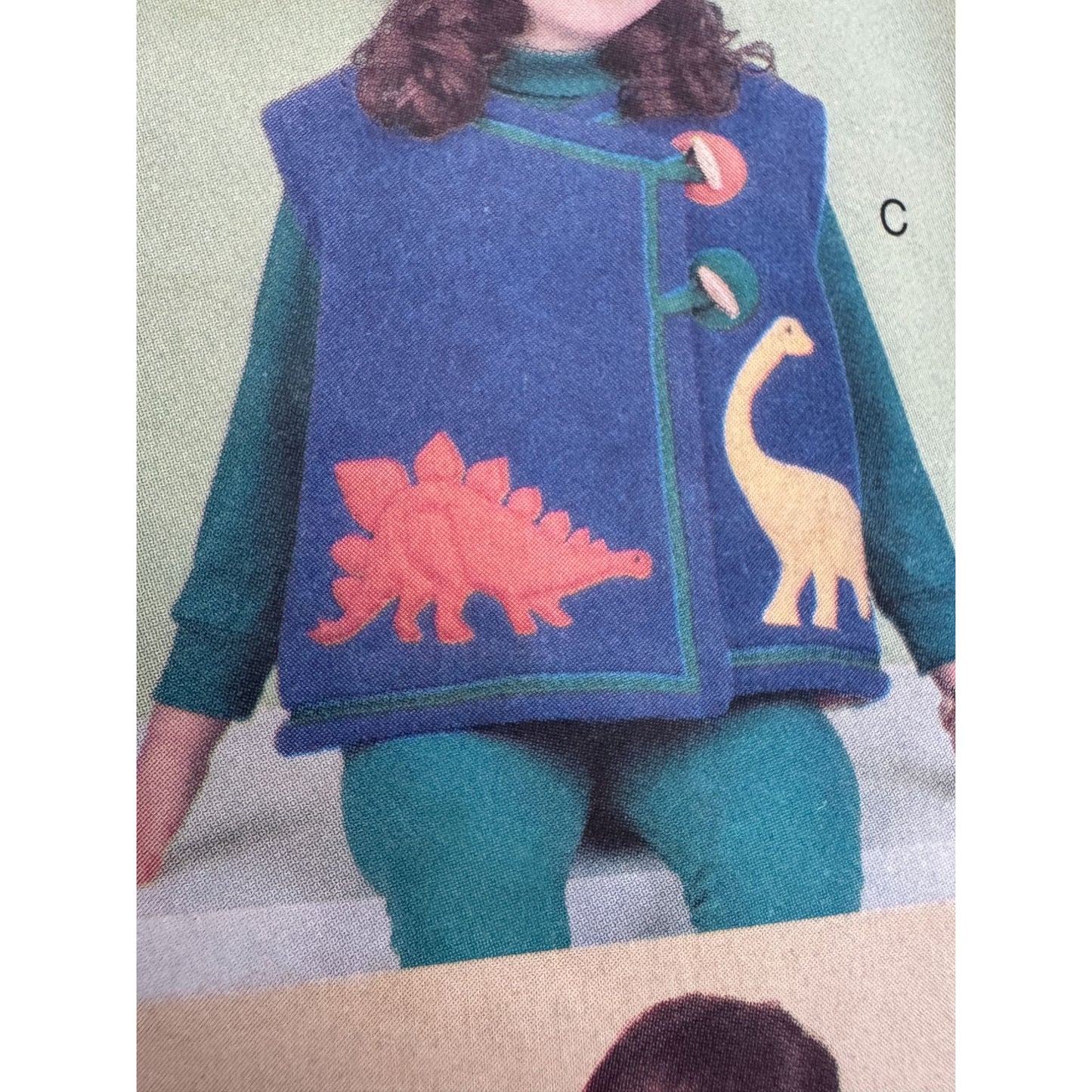 Vogue Sewing Pattern 9918 Childrens Fleece Outerwear Winter Clothing Kids 2-6X