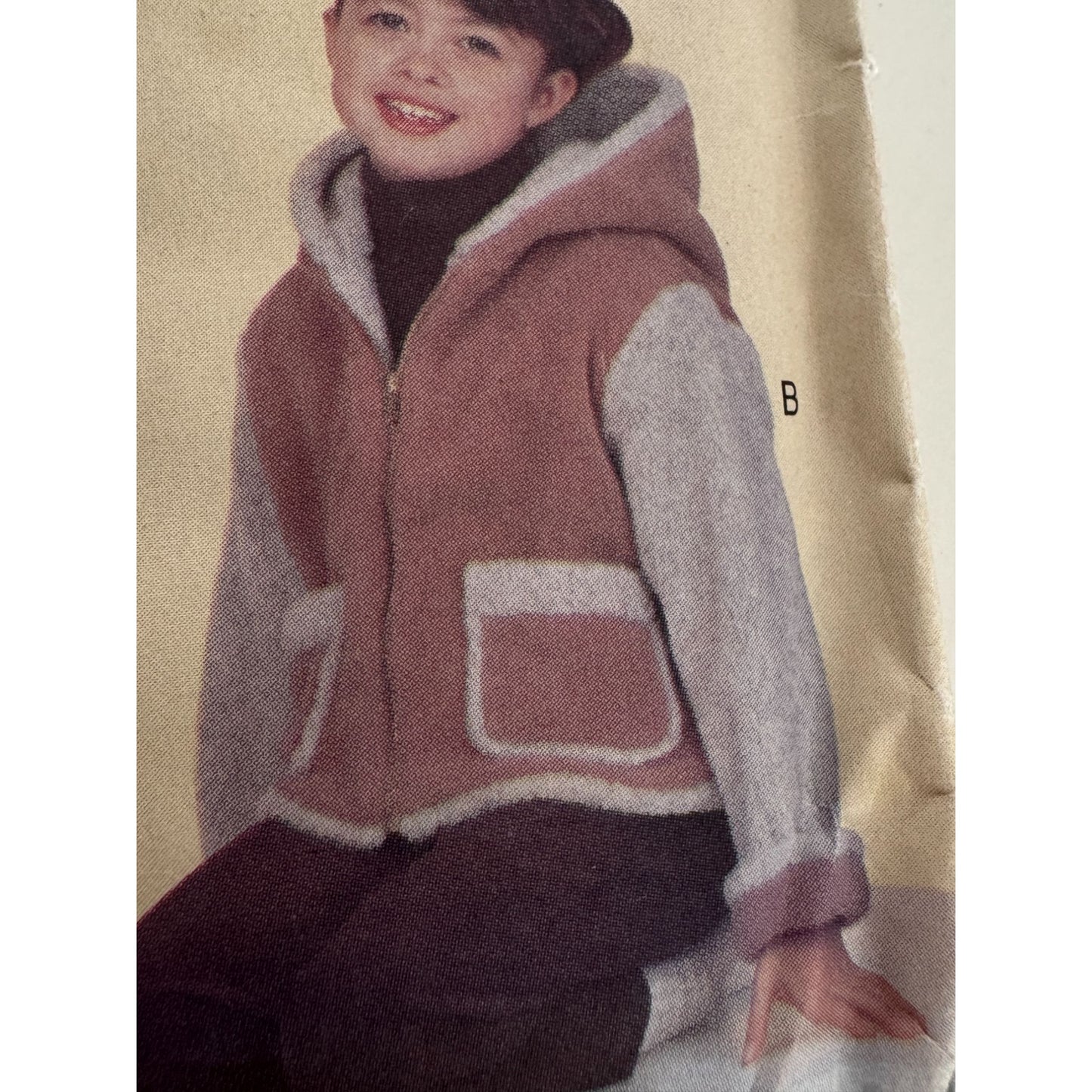 Vogue Sewing Pattern 9918 Childrens Fleece Outerwear Winter Clothing Kids 2-6X