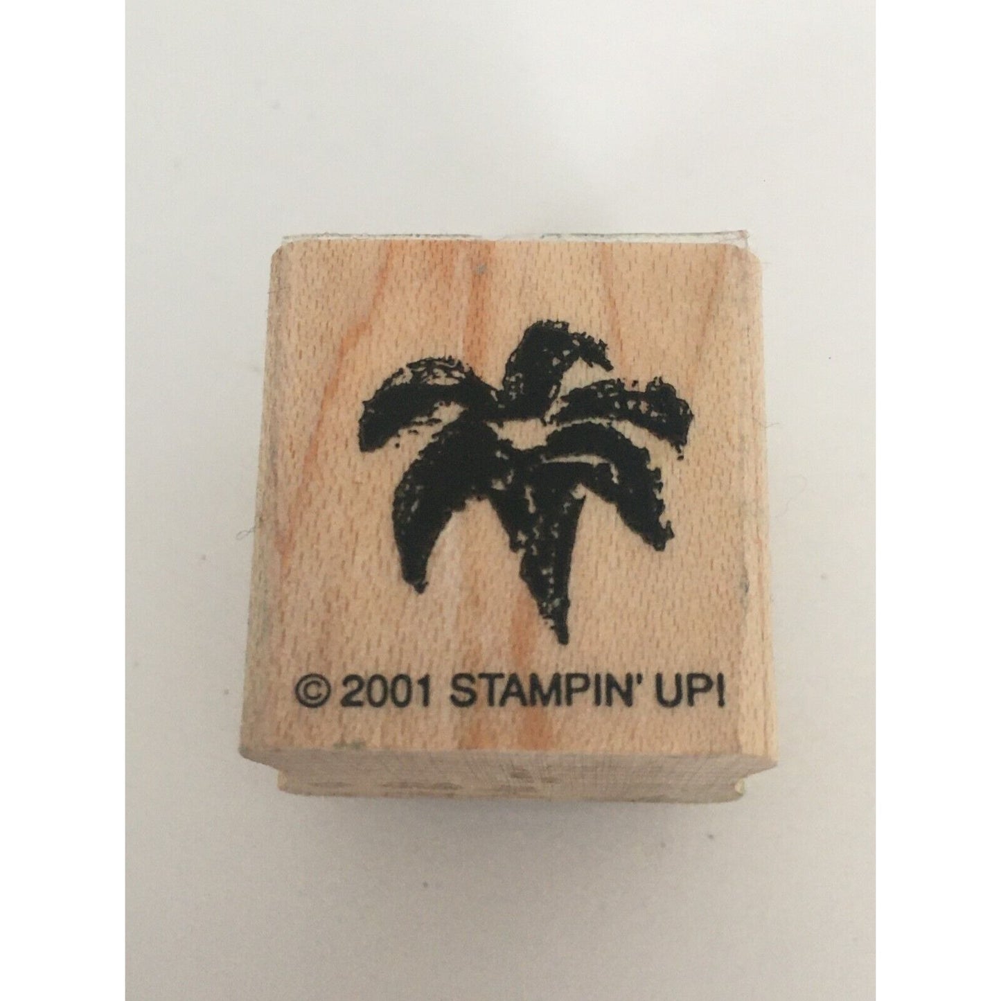 Stampin Up Mounted Rubber Stamp Lily Flower Watercolor Mini Floral Craft Stamp
