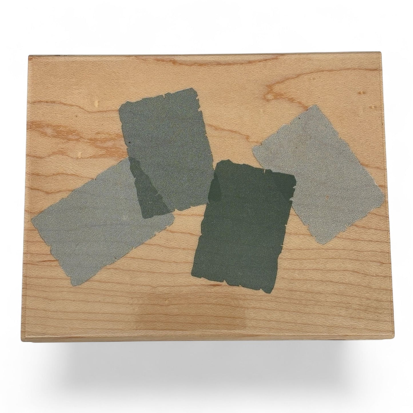 Hero Arts Rubber Stamp Background Template of Four Texture Shapes Cardmaking Craft S2191