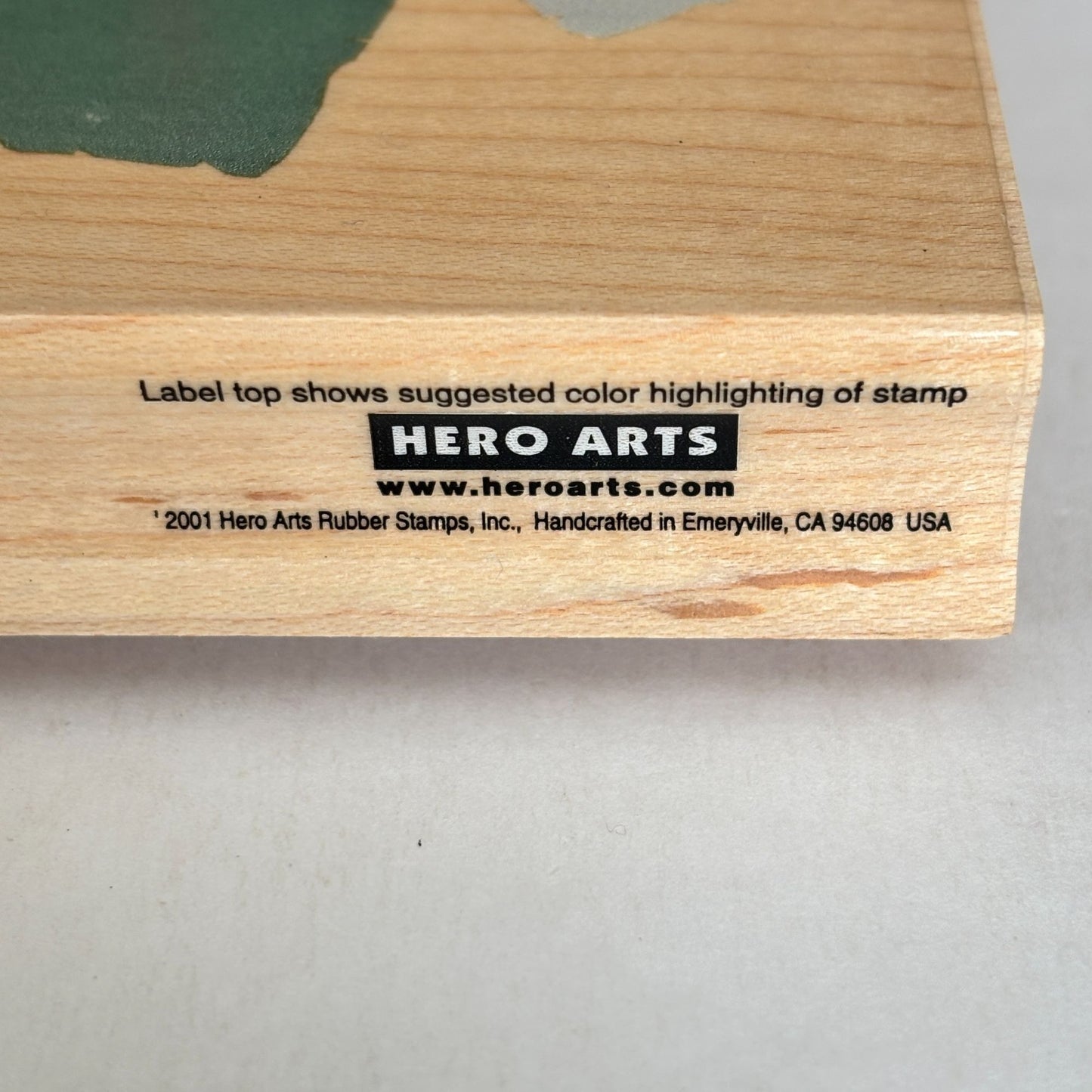 Hero Arts Rubber Stamp Background Template of Four Texture Shapes Cardmaking Craft S2191