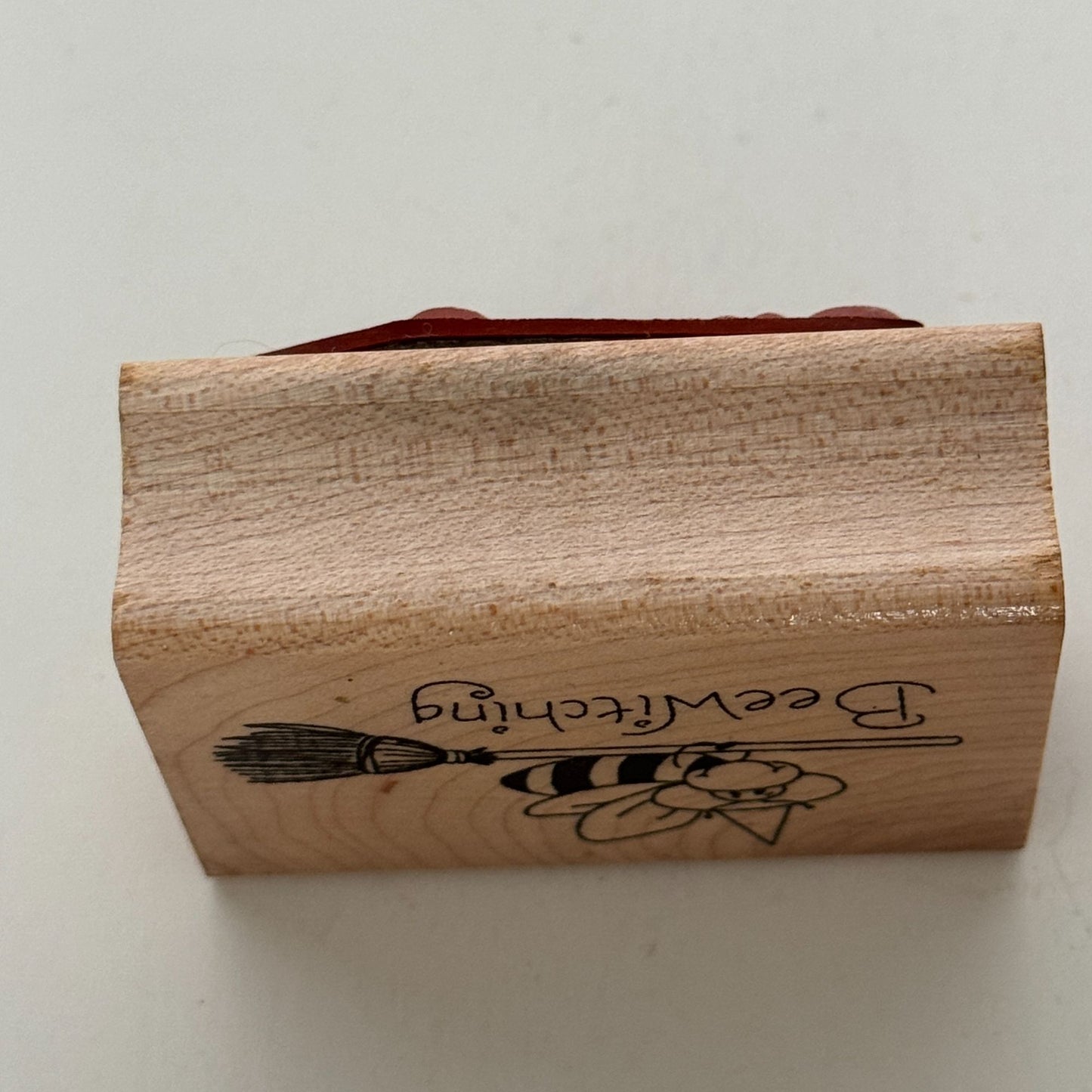 Great Impressions Rubber Stamp BeeWitching Halloween Bee Witch Pun Funny Fall