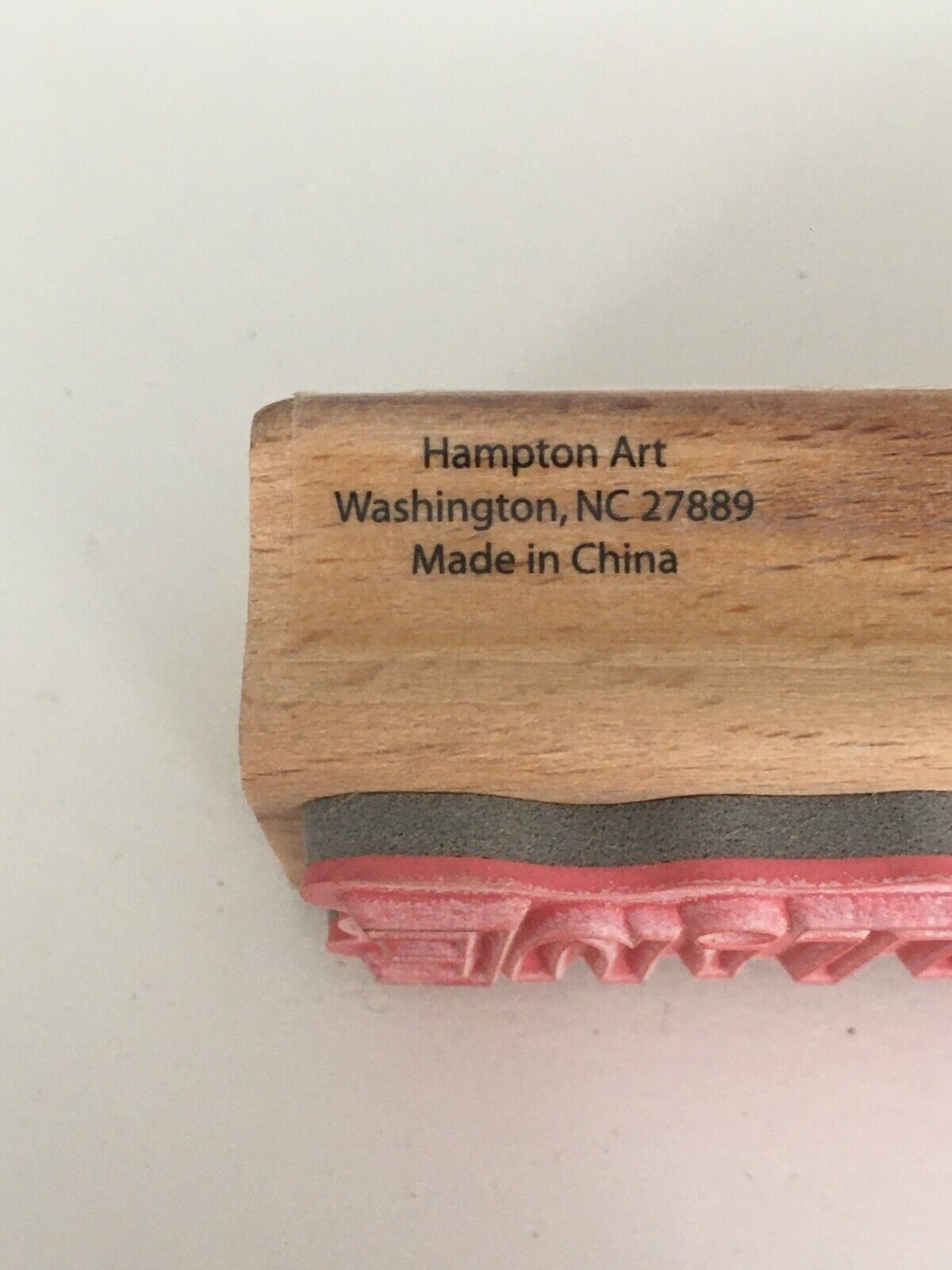 Hampton Valentine Art Rubber Stamp Word Valentines Day Card Making Wood Mounted Craft