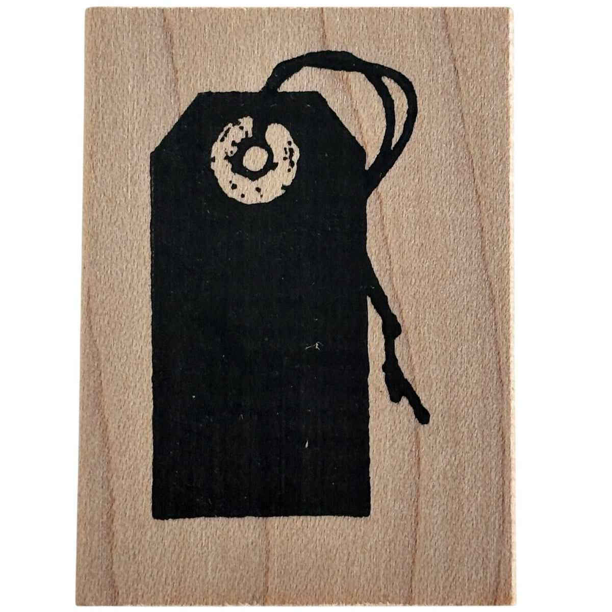 Hero Arts Rubber Stamp Gift Tag Silhouette Label Shape Minimalist Small Craft Cardmaking Scrapbooking