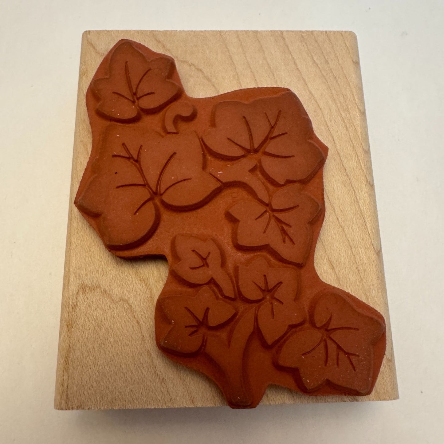 Rubber Stampede Rubber Stamp Ivy Leaves Greenery Plant Leaf Nature Card Making