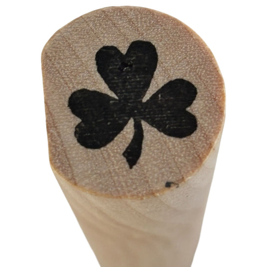 Judith Rubber Stamp Stubbie Three Leaf Clover St Patricks Day Card Making Craft