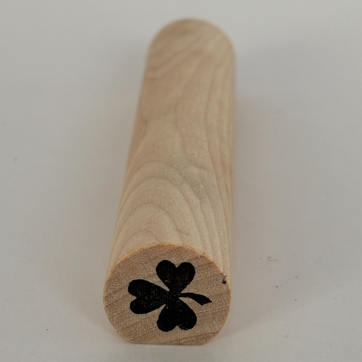 Judith Rubber Stamp Stubbie Three Leaf Clover St Patricks Day Card Making Craft