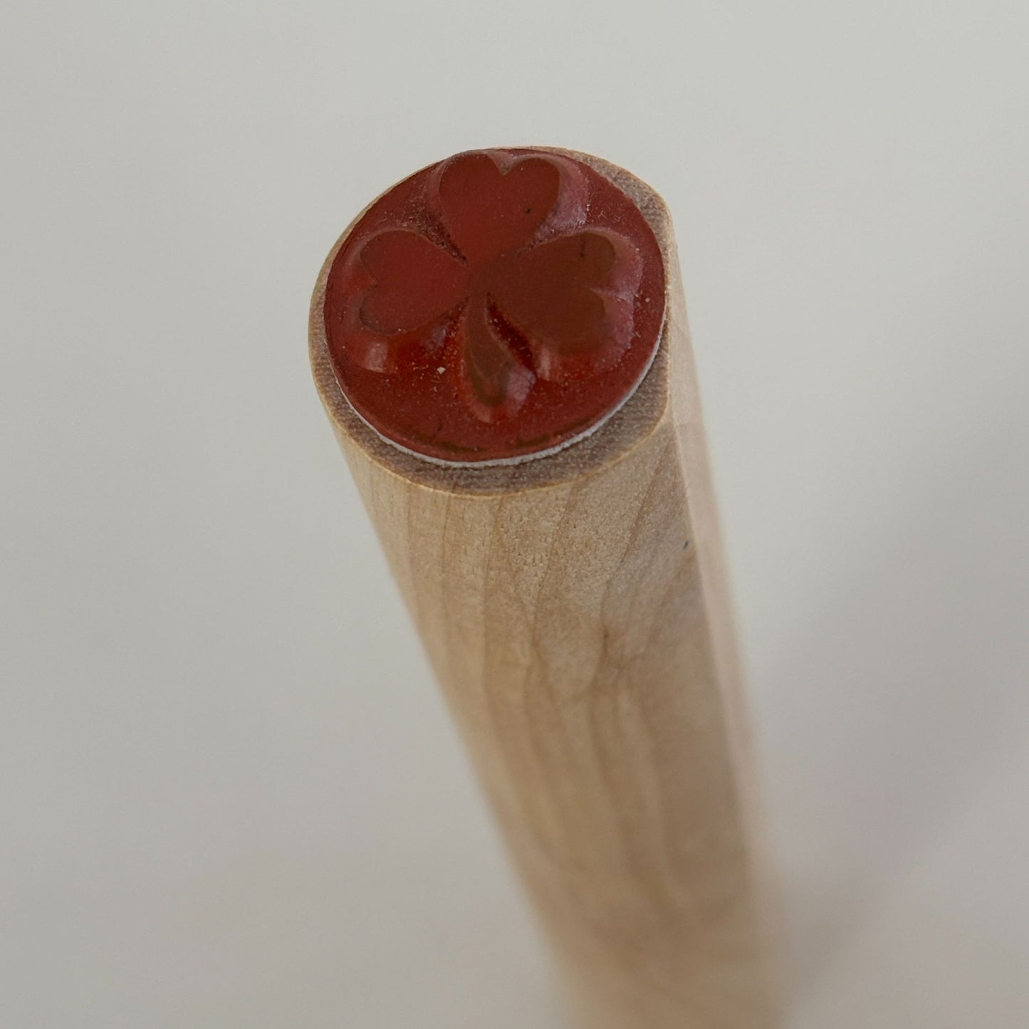 Judith Rubber Stamp Stubbie Three Leaf Clover St Patricks Day Card Making Craft