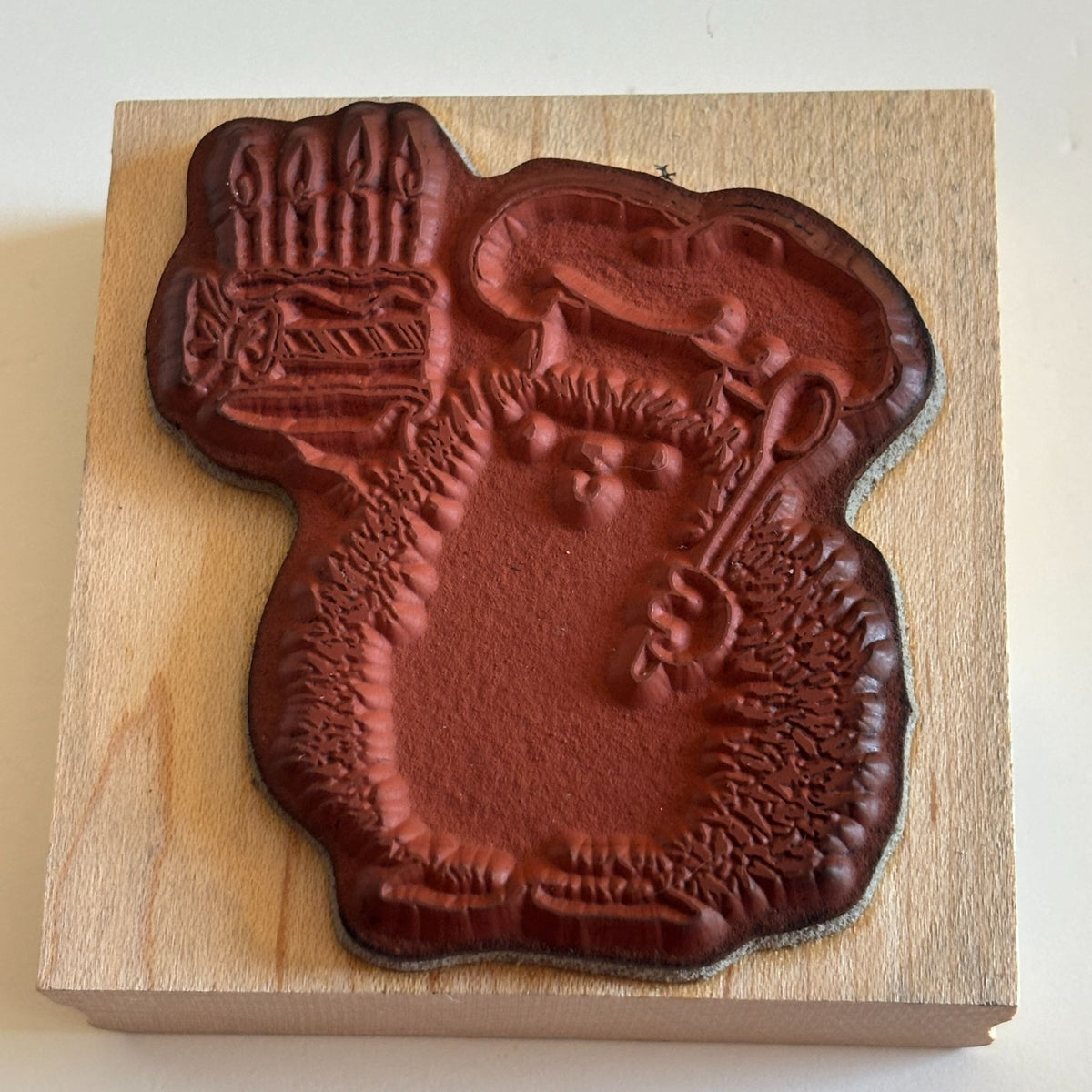 Penny Black Rubber Stamp A Winner Hedgehog Baker Birthday Card Making Cake 2353H