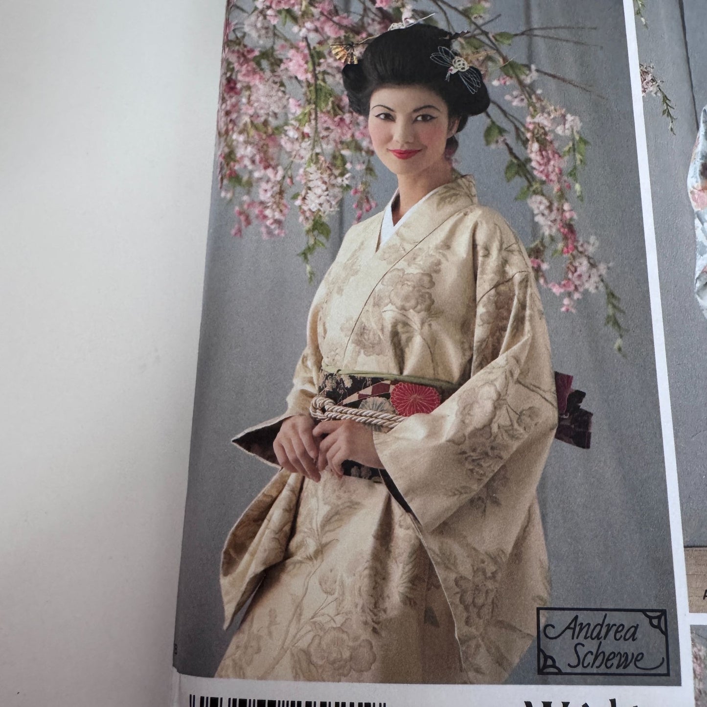 Simplicity Sewing Pattern 4080 Kimono Costume Japanese 14-20 Andrea Schewe Uncut Cosplay