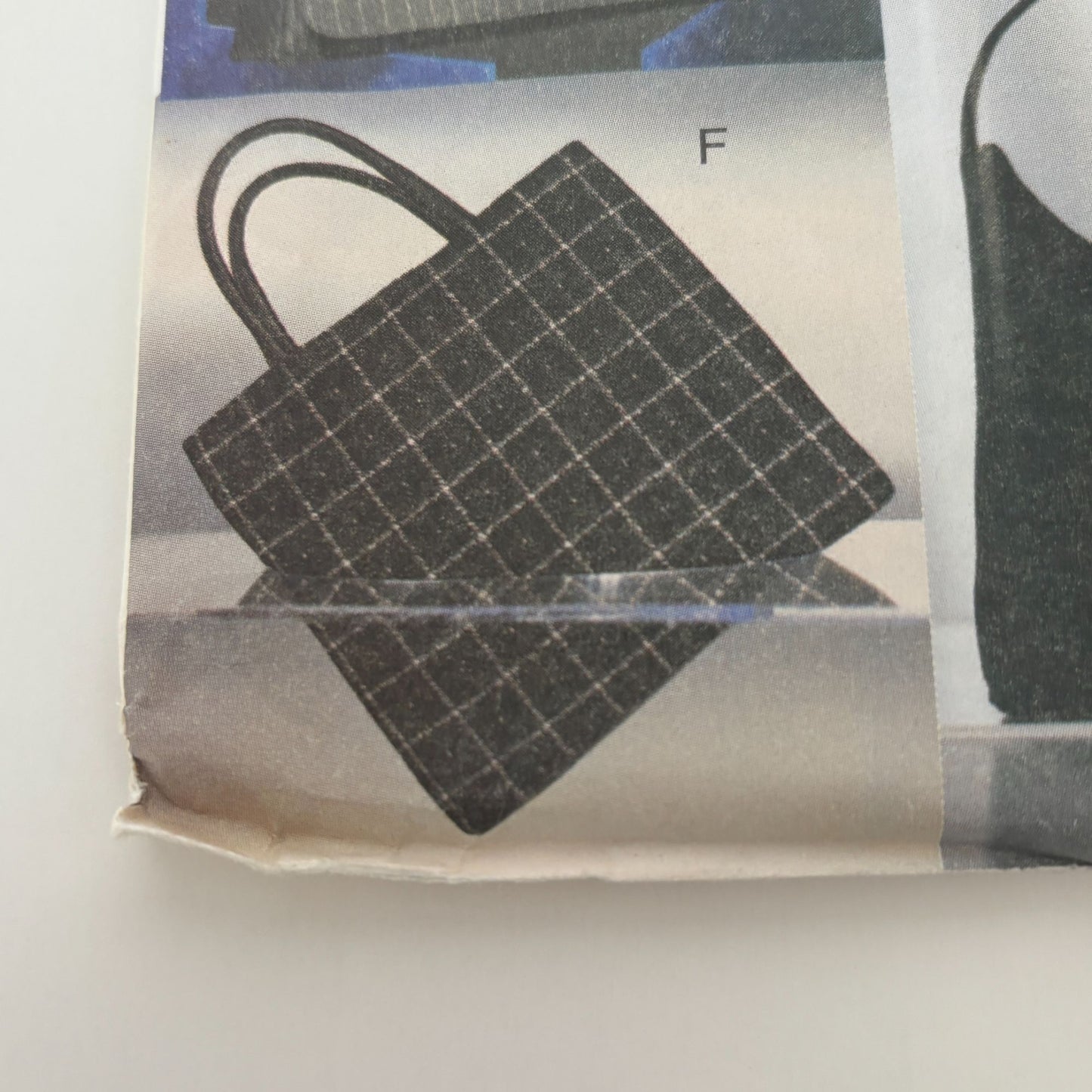 Vogue Sewing Pattern 7328 Fall Handbags Purse Work Accessory Accessories Uncut