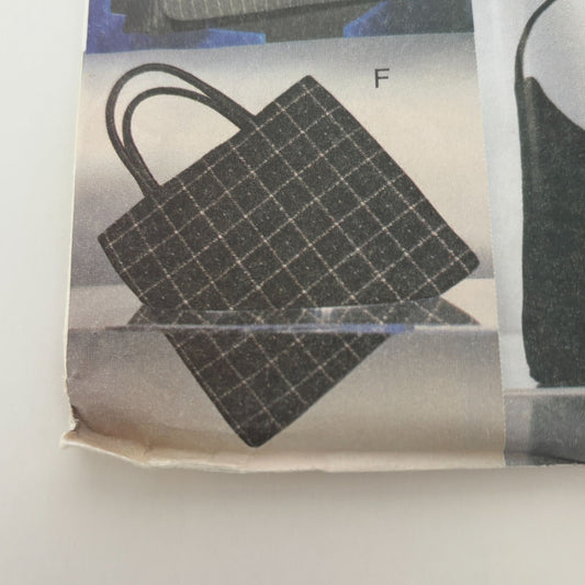 Vogue Sewing Pattern 7328 Fall Handbags Purse Work Accessory Accessories Uncut