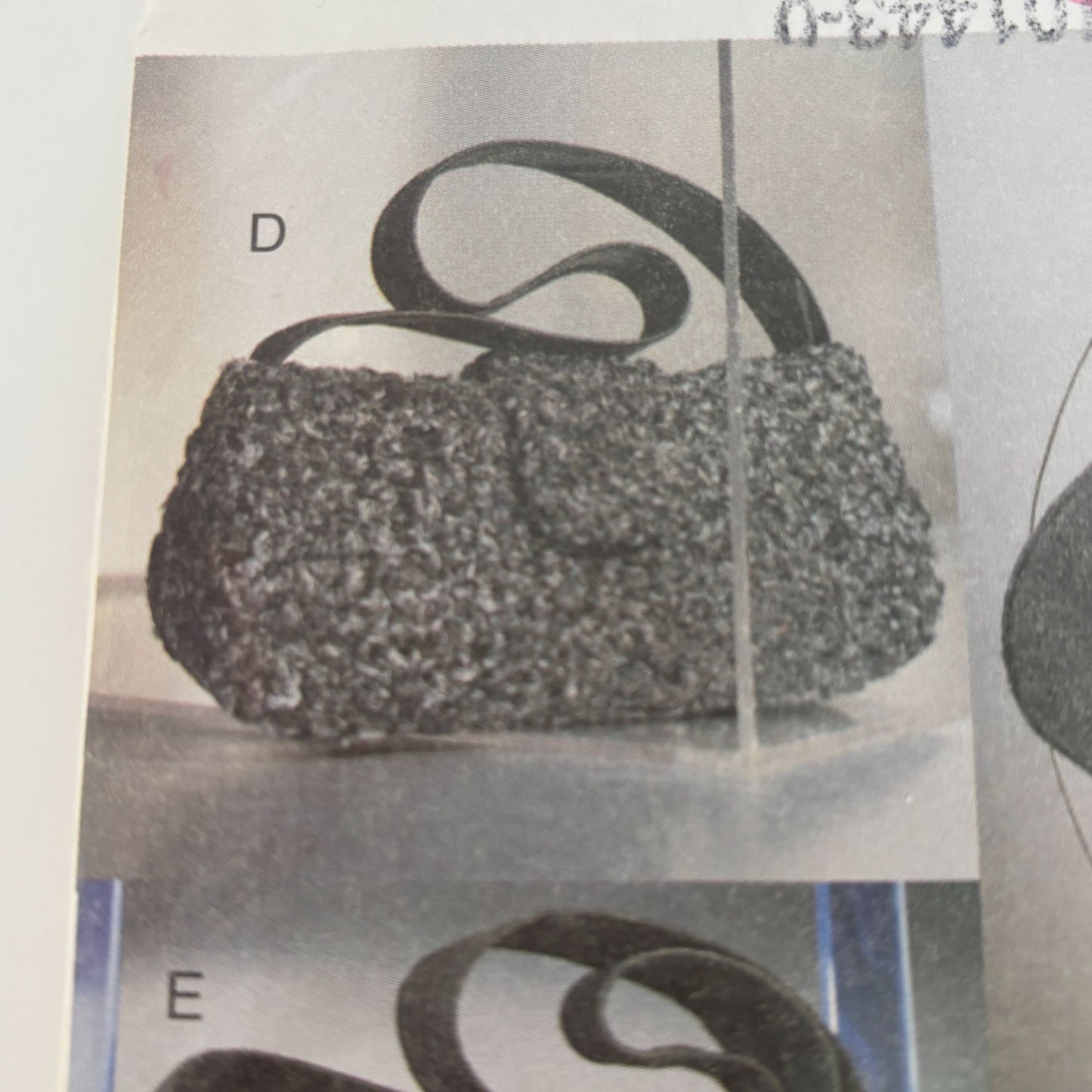 Vogue Sewing Pattern 7328 Fall Handbags Purse Work Accessory Accessories Uncut