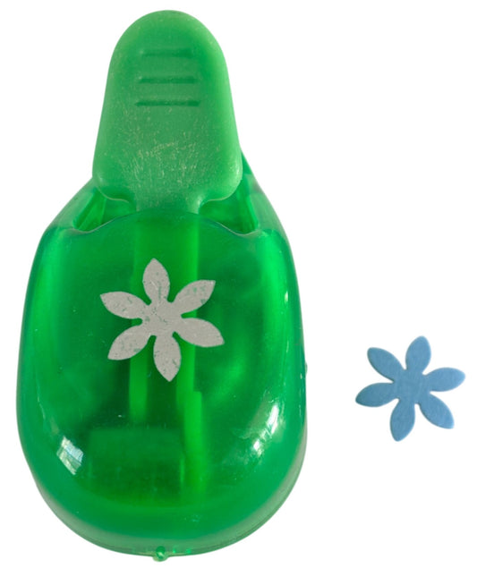 EK Success Mini Craft Paper Punch Flower Design Spring Card Making Scrapbooking