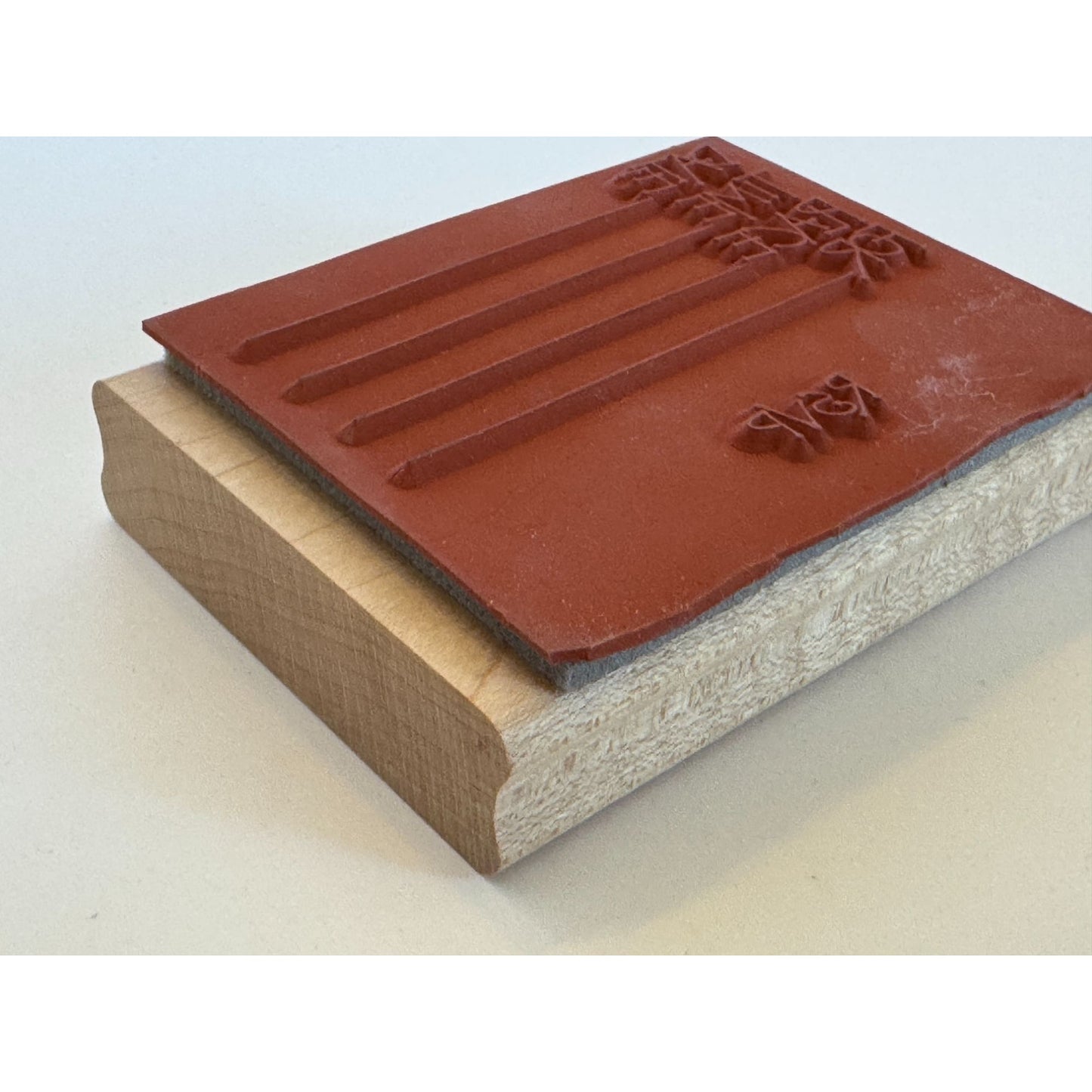 Stampin Up Wooden Rubber Stamp RSVP for Events Party Invitations Card Making