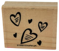 Stampin Up Rubber Stamp Hearts Love Valentines Day Card Making Heart Background