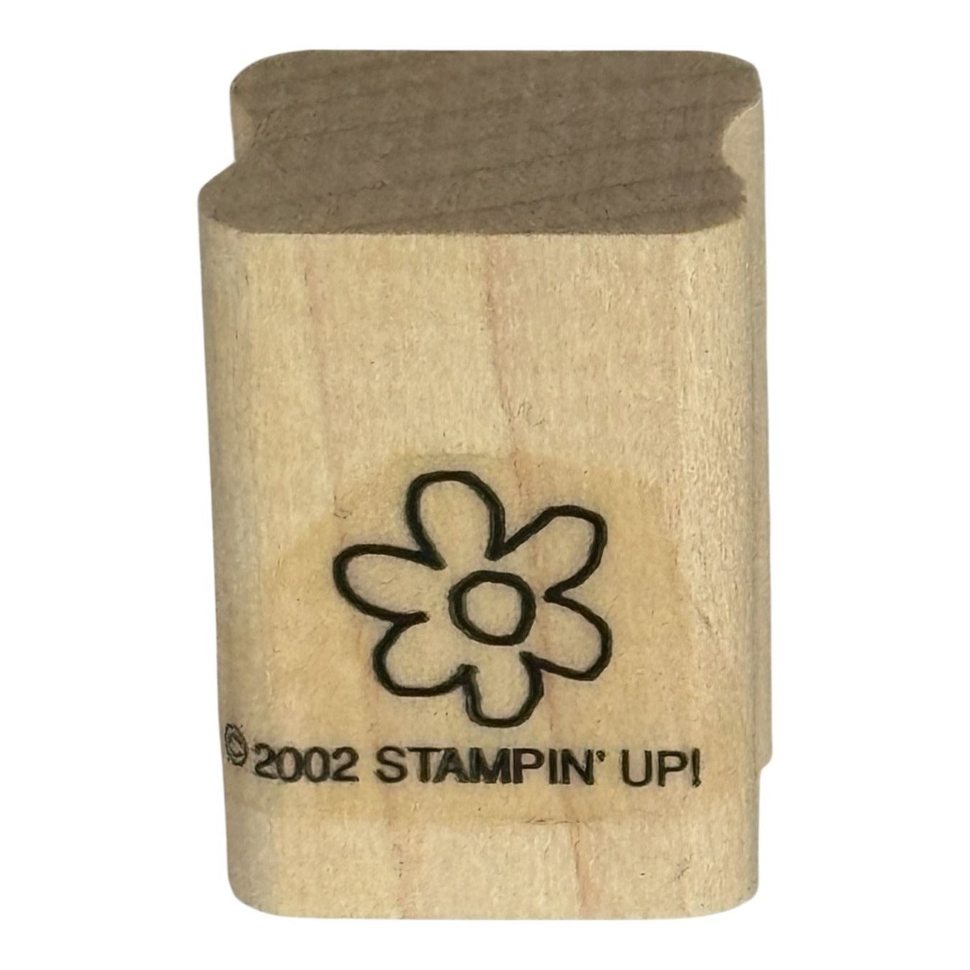 Stampin Up Rubber Stamp Garden Flower Spring Floral Card Making Craft Tiny Small