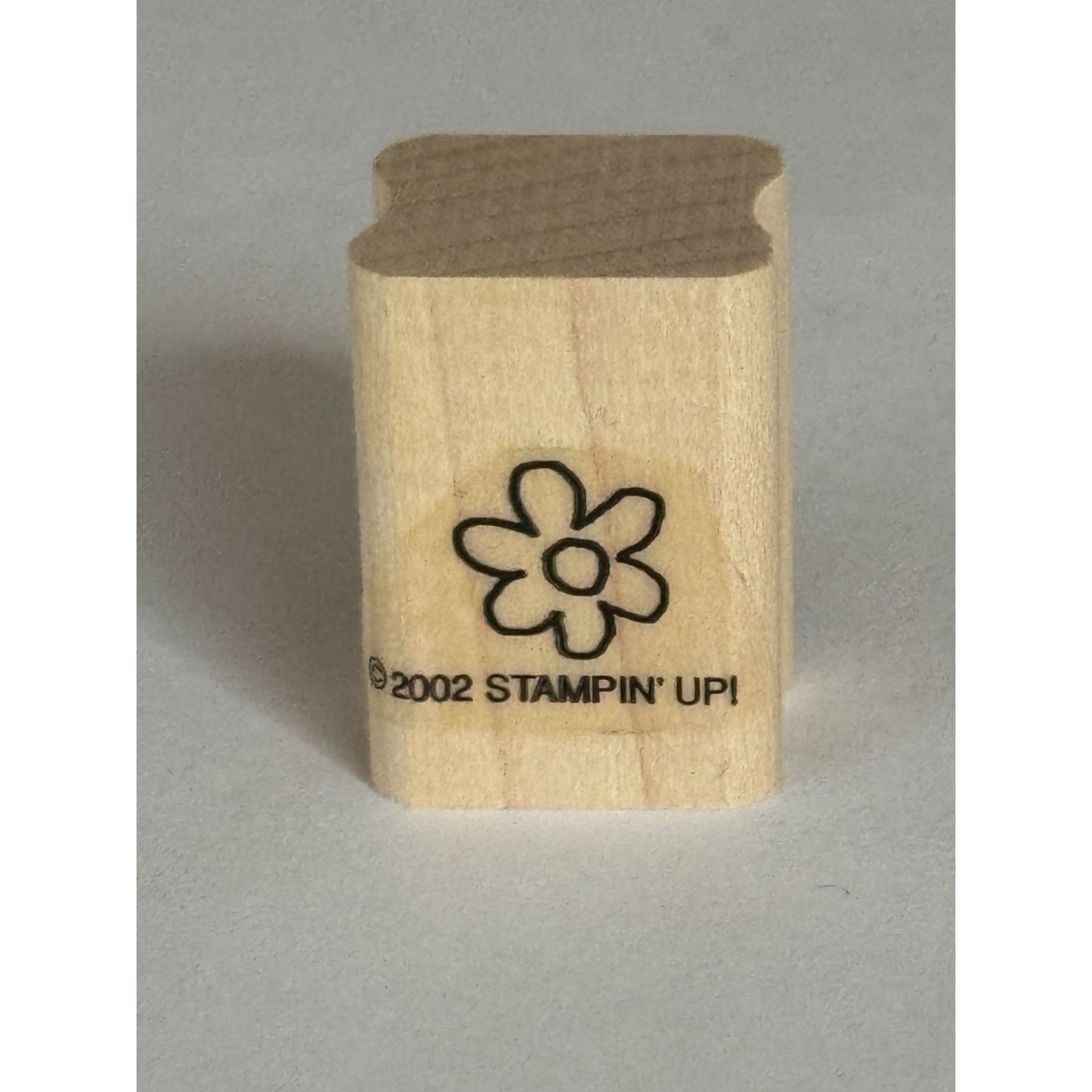 Stampin Up Rubber Stamp Garden Flower Spring Floral Card Making Craft Tiny Small