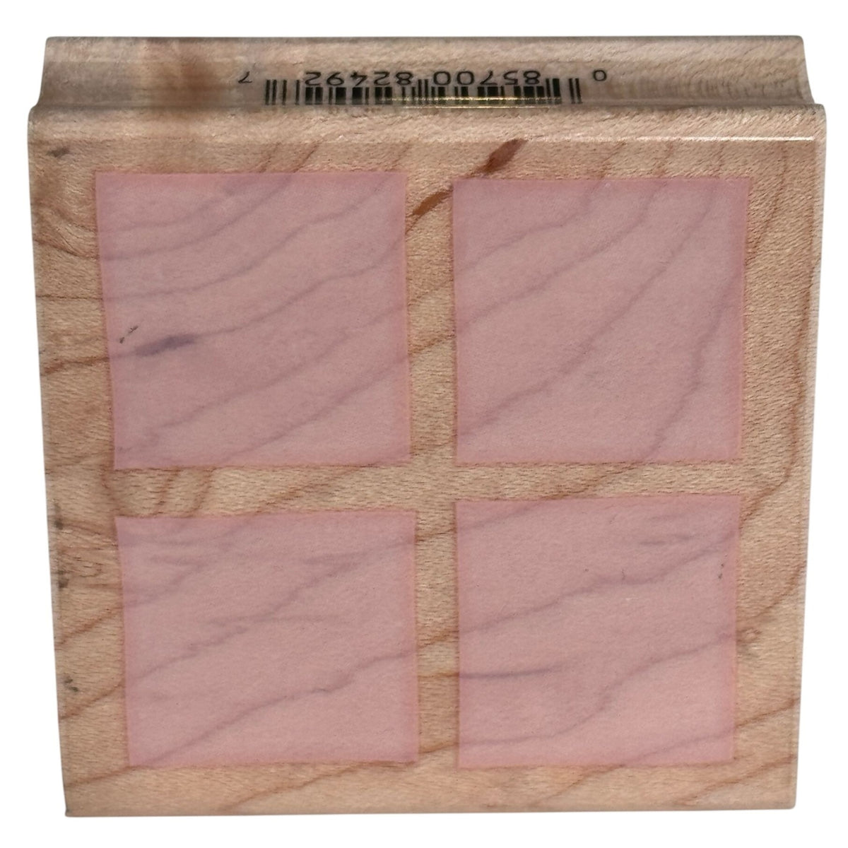 Hero Arts Rubber Stamp Block of Four Squares Geometric Background Cardmaking Art Scrapbooking Craft