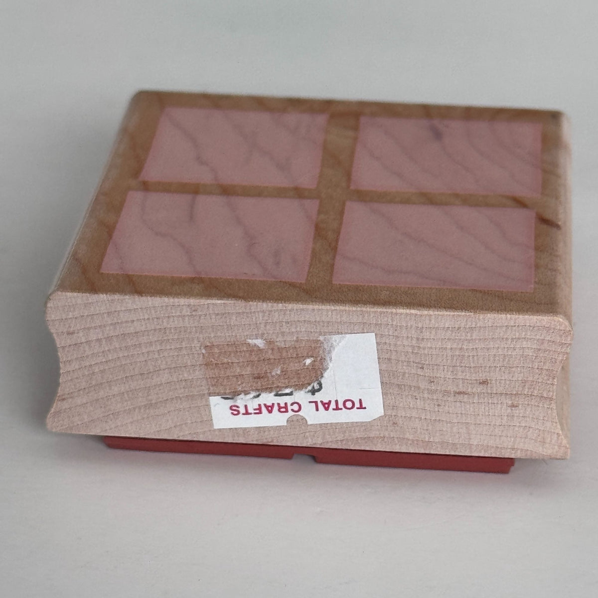 Hero Arts Rubber Stamp Block of Four Squares Geometric Background Cardmaking Art Scrapbooking Craft