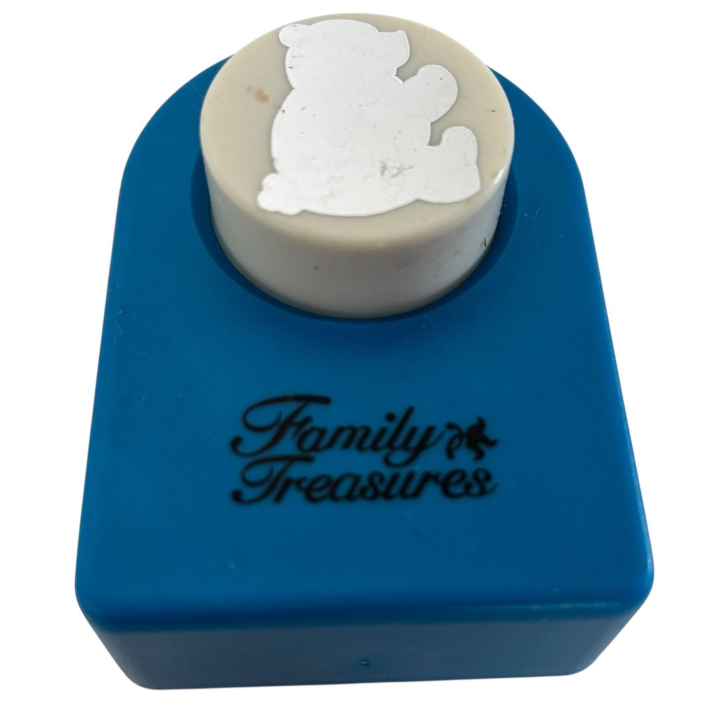 Family Treasures Paper Punch Teddy Bear Profile Silhouette Craft Diecut 1Inch