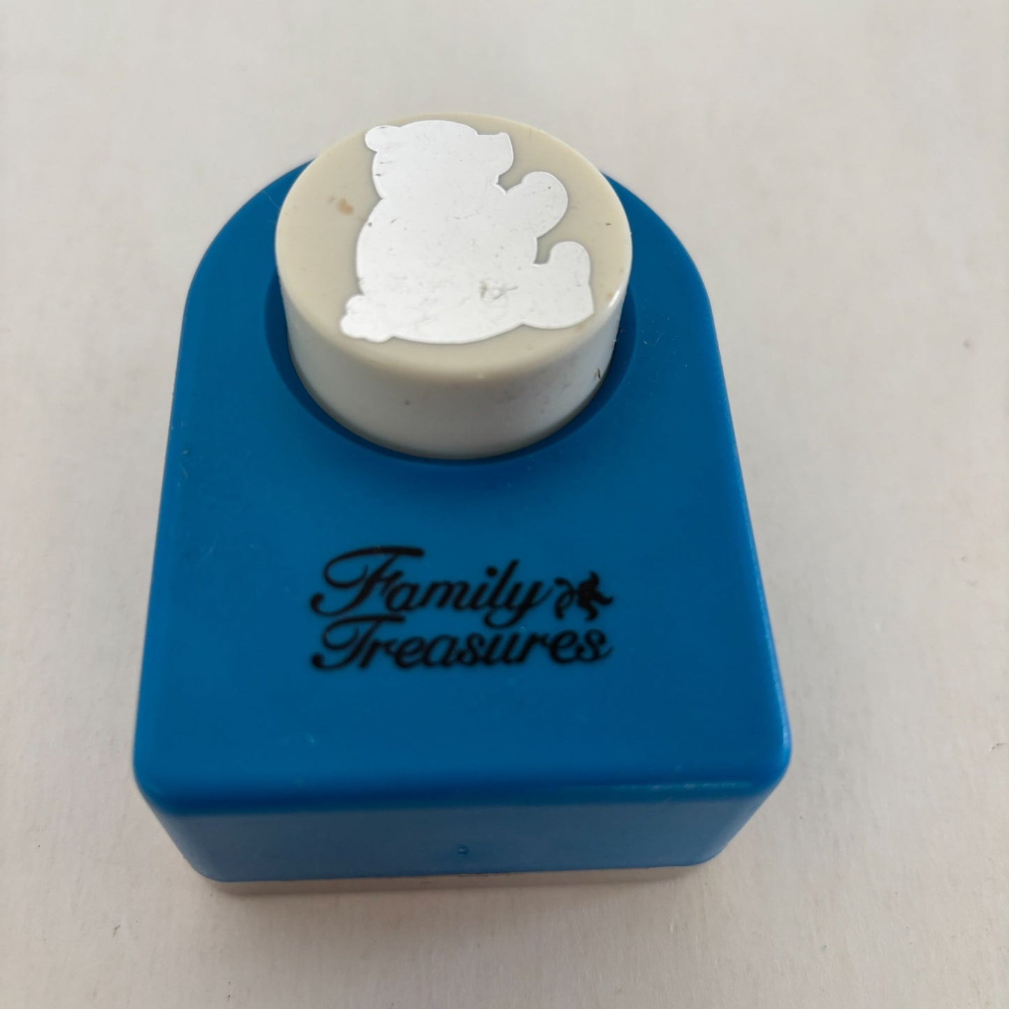 Family Treasures Paper Punch Teddy Bear Profile Silhouette Craft Diecut 1Inch