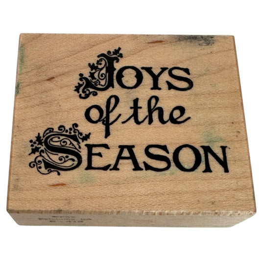 PSX Rubber Stamp: Joys of the Season