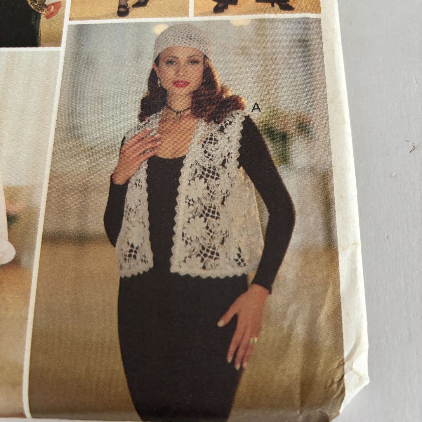 Butterick Sewing Pattern 3156 Long Vest Duster L-XL Boho 90s Fashion Vtg 1993 UC