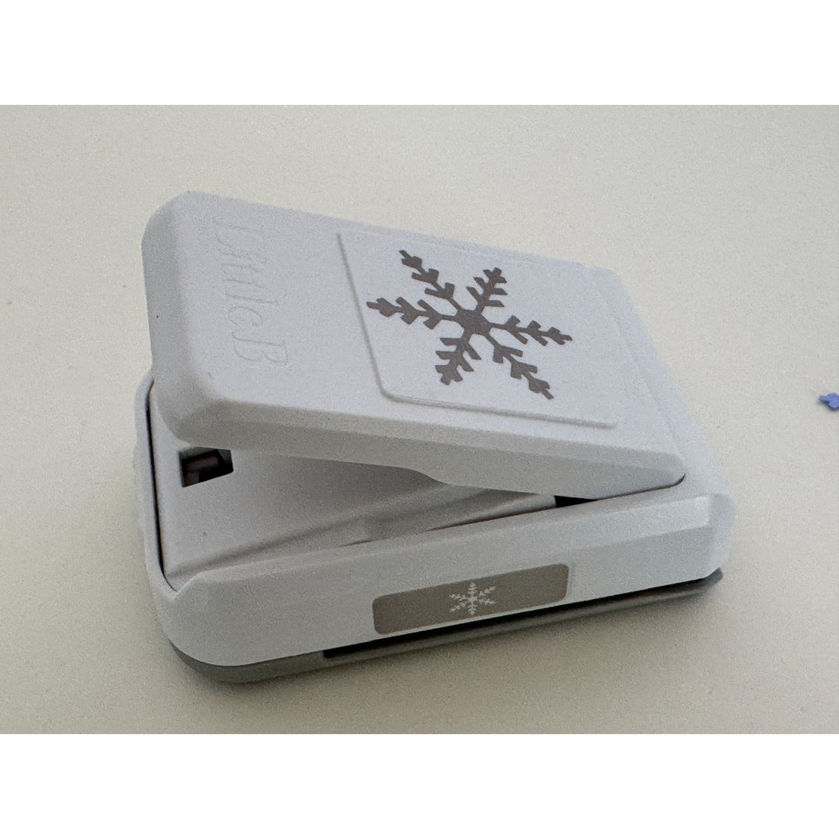 Little B Snowflake Paper Craft Punch Christmas Card Making Holidays Scrapbooking