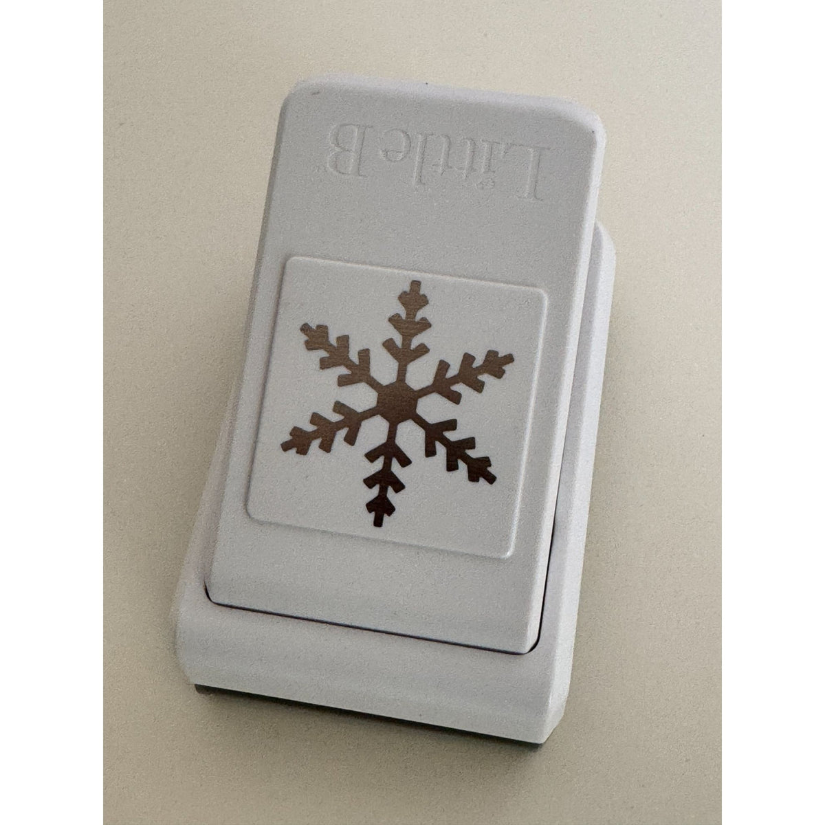 Little B Snowflake Paper Craft Punch Christmas Card Making Holidays Scrapbooking
