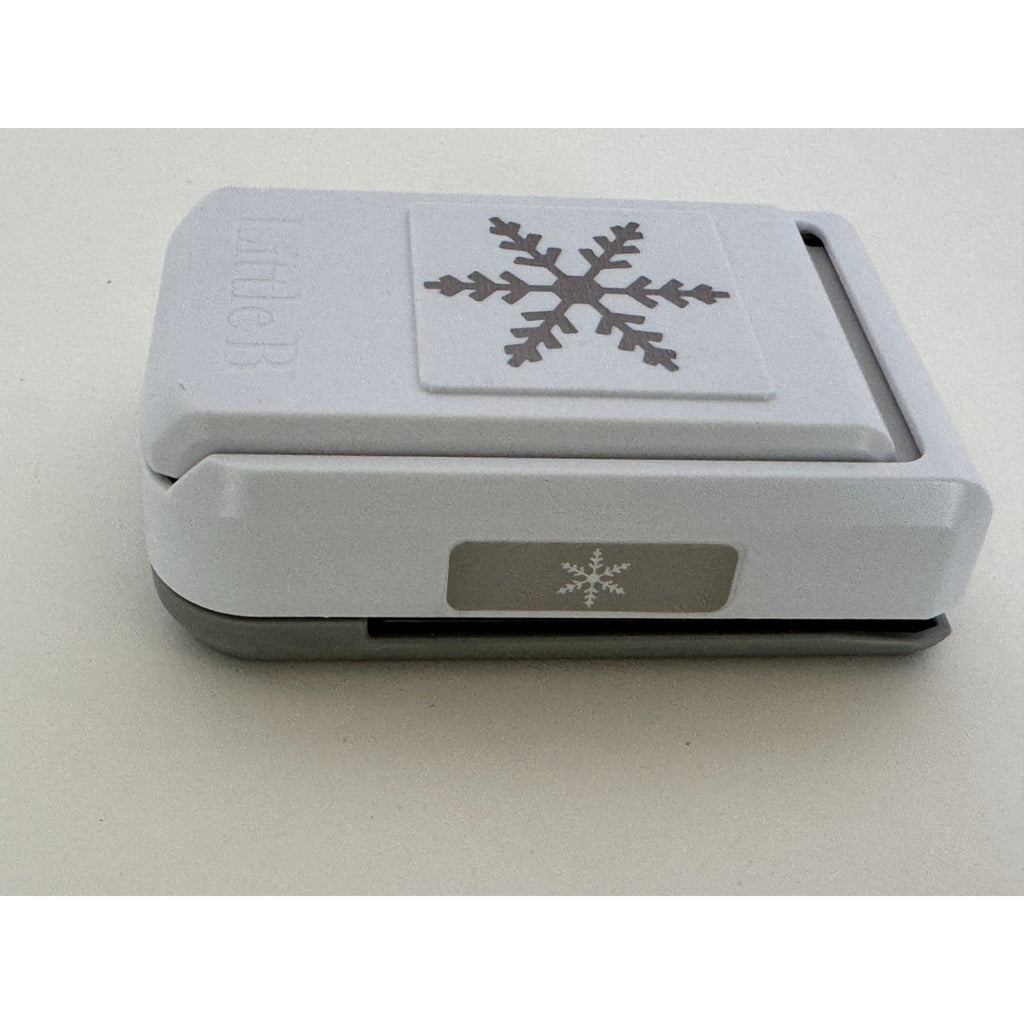 Little B Snowflake Paper Craft Punch Christmas Card Making Holidays Scrapbooking