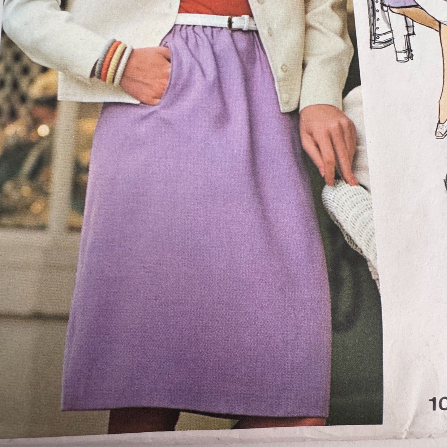 Vogue Sewing Pattern 1061 Anne Klein Jacket Skirt Pants Bodysuit 12 Uncut Designer 1970s