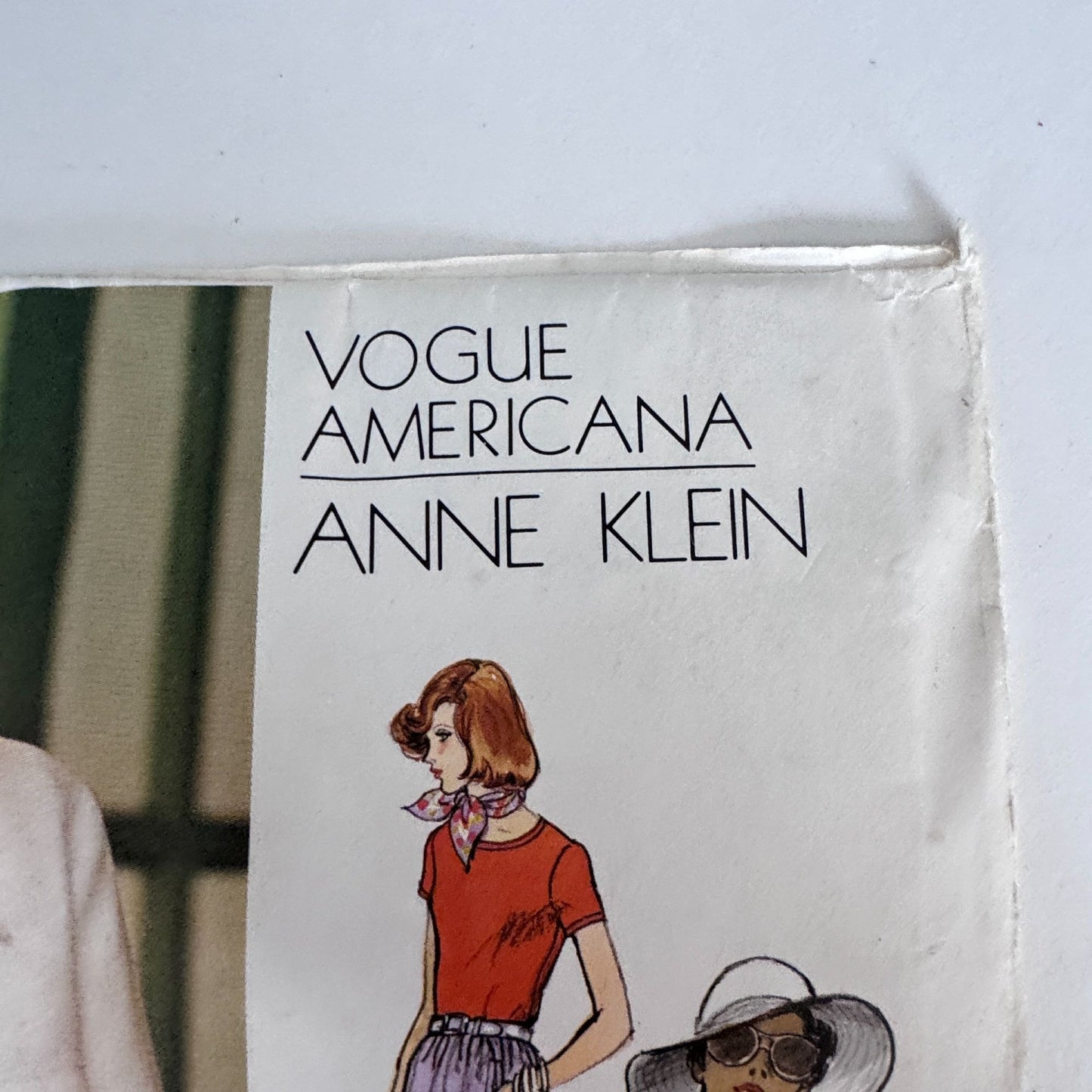 Vogue Sewing Pattern 1061 Anne Klein Jacket Skirt Pants Bodysuit 12 Uncut Designer 1970s
