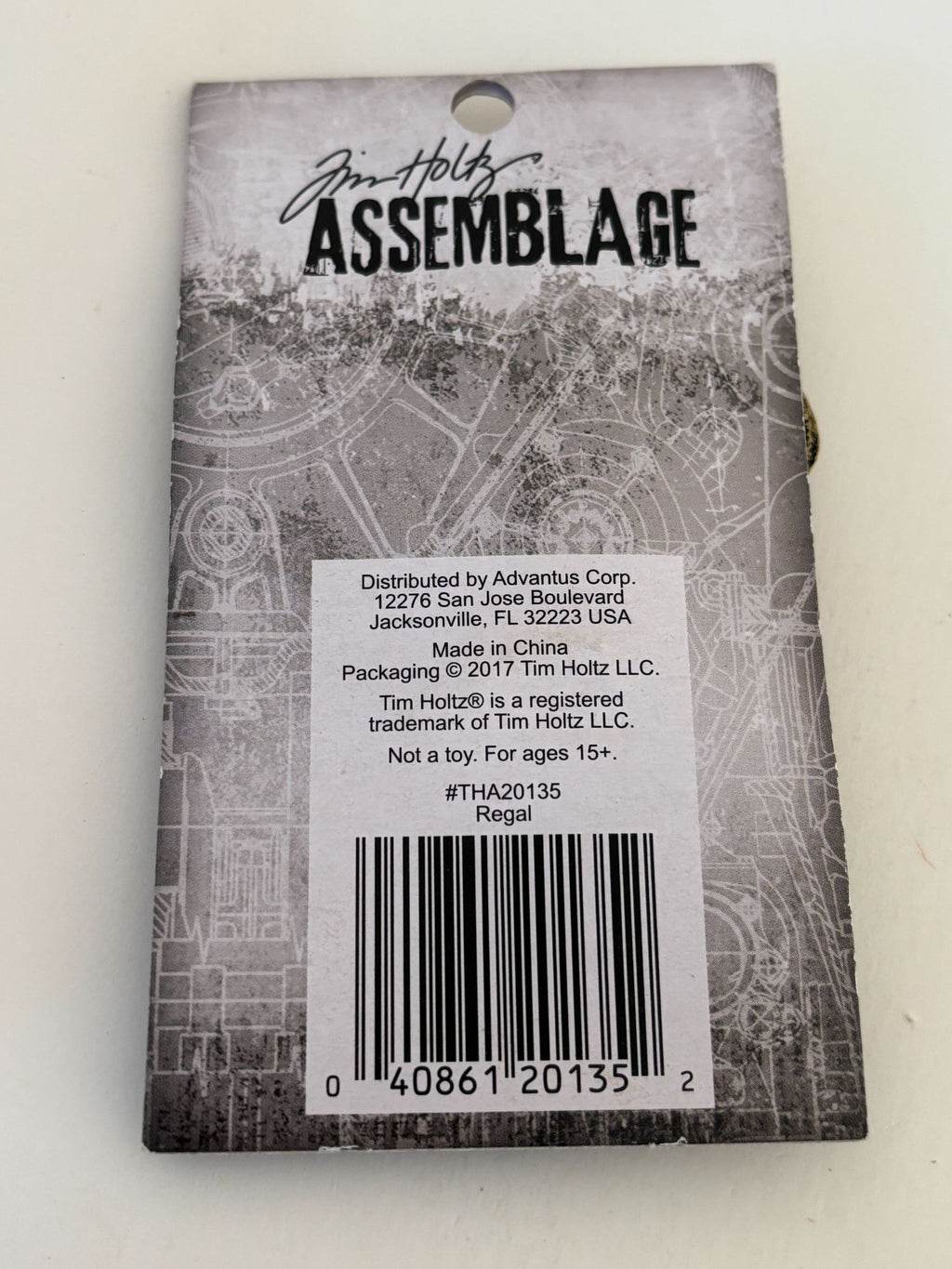 Tim Holtz Assemblage Charms Set Regal Crown Pendants Jewelry Crafts Mixed Media