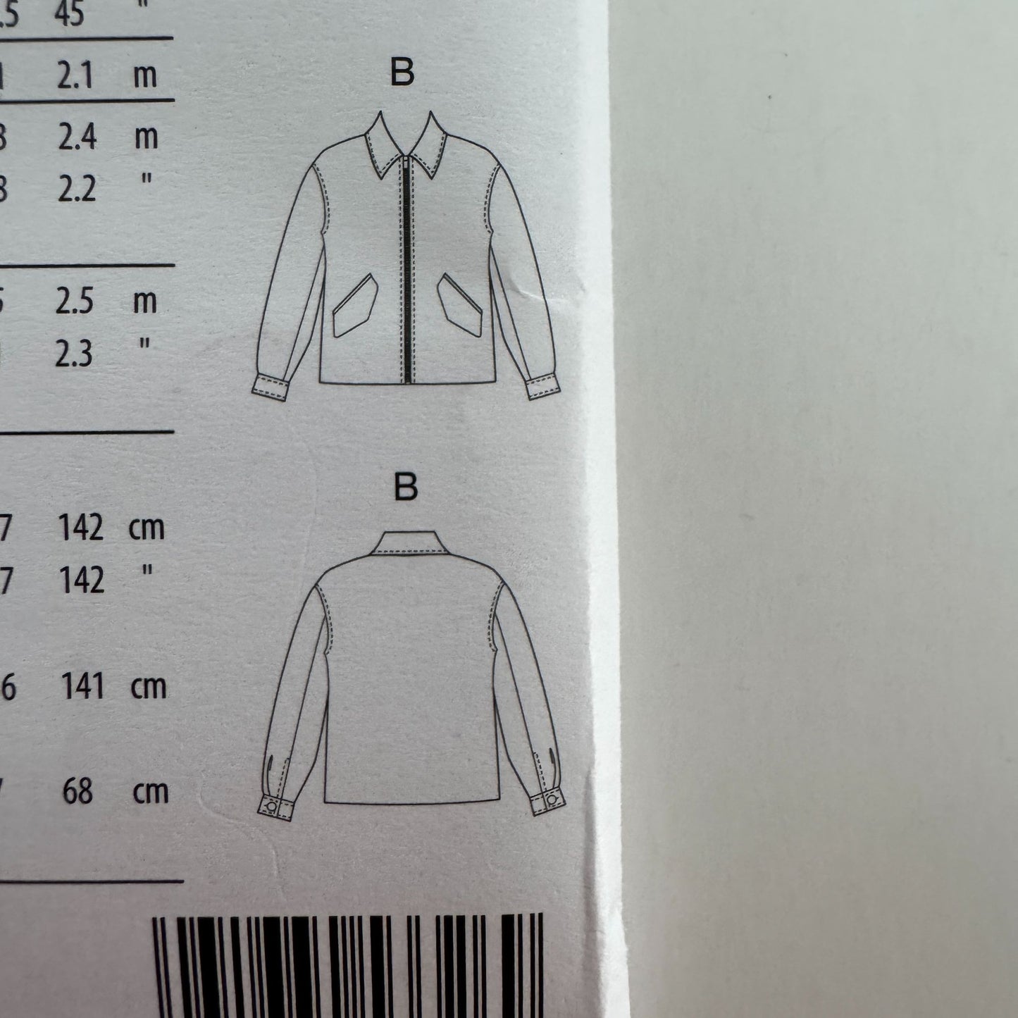 Butterick Sewing Pattern B7008 Misses Jackets Fall Outerwear Winter 6-14 Uncut