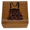 Purse Wood Rubber Stamp Bag Handbag Fashion Girlfriends Friendship Card Making