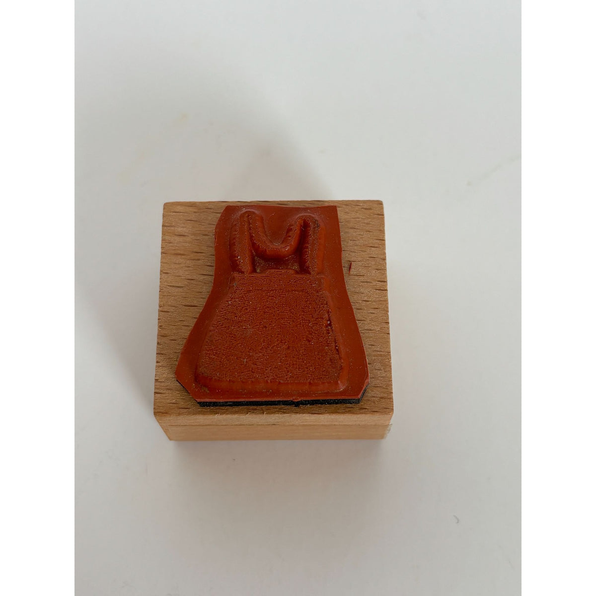 Purse Wood Rubber Stamp Bag Handbag Fashion Girlfriends Friendship Card Making