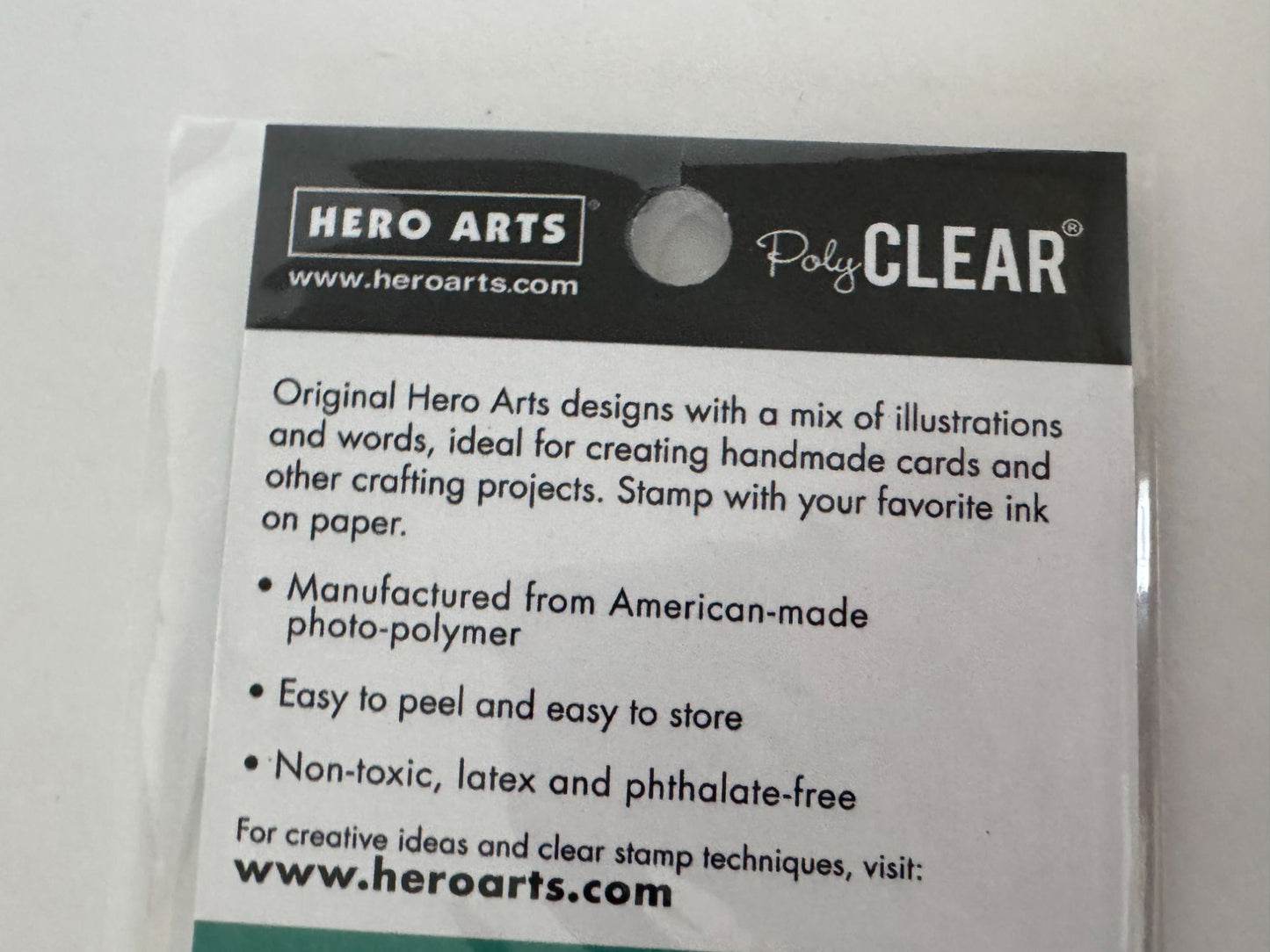 Hero Arts Clear Stamp Set Bee Honey Pot Beehive Sweet Honeycomb Small 3 x 4 Inch