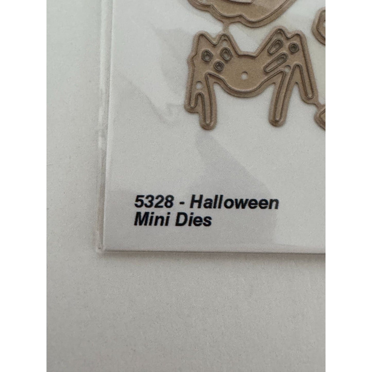Art Impressions Halloween Mini Dies Pumpkin Bat Witch Hat Spider Cardmaking Paper Crafting