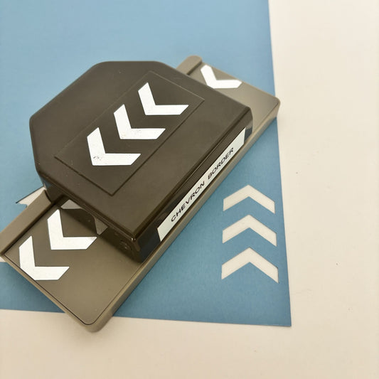 Stampin Up Paper Punch Chevron Border Arrow Tool Scrapbooking Card Making Crafts