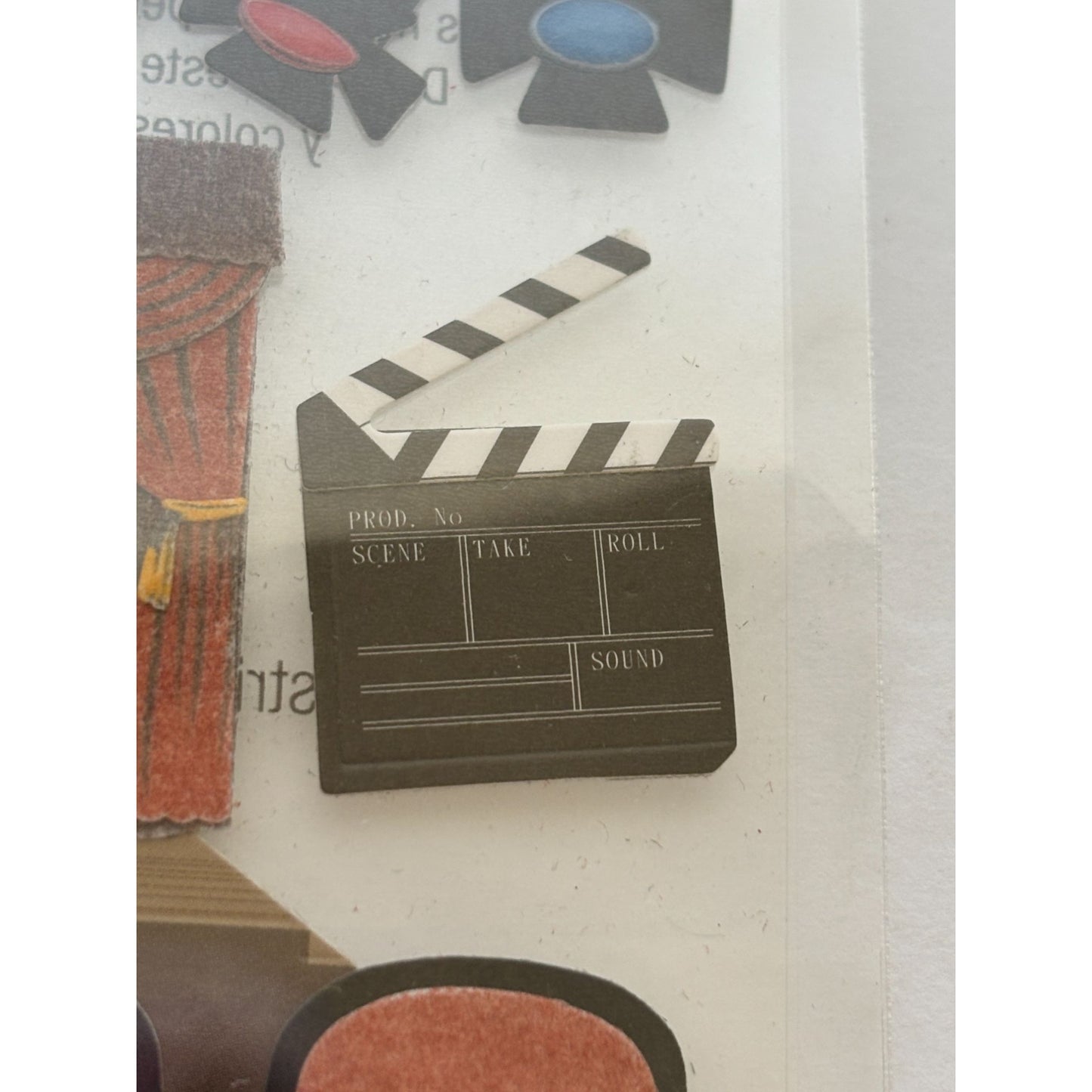 Jolees Boutique Drama Community Theater Musical Arts 3D Embellishment Stickers