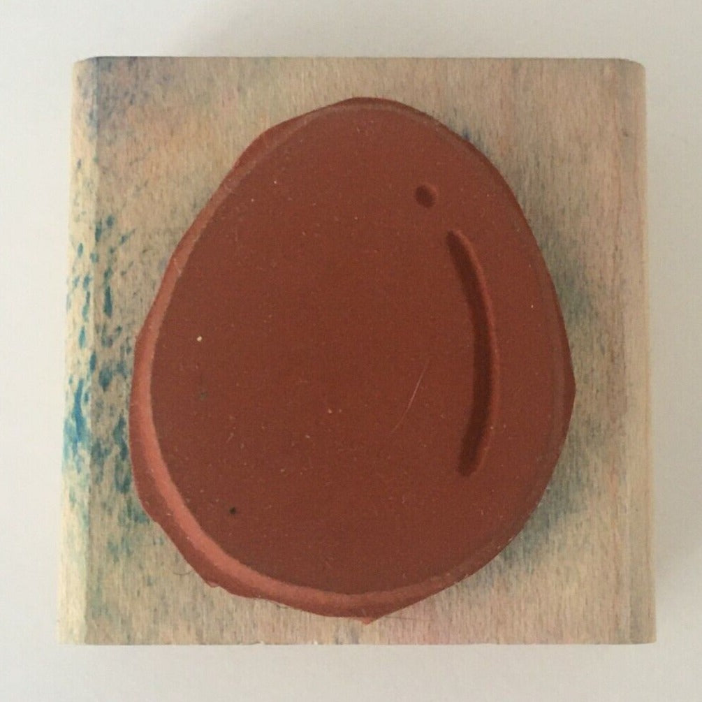 Stampin Up Easter Egg Rubber Stamp Homestead Chicken Eggs Spring Farm Country