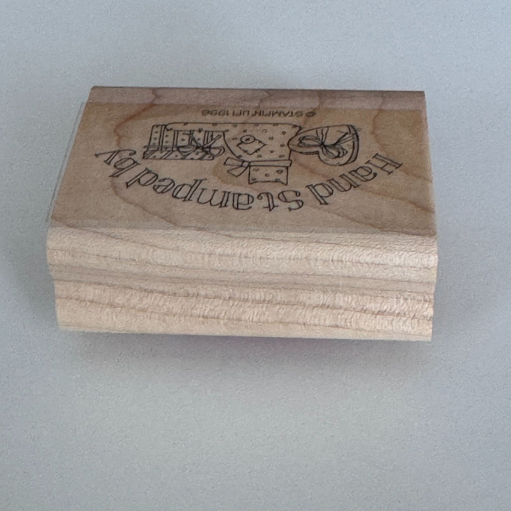 Stampin Up Rubber Stamp Hand Stamped By Handmade Gifts Country Cat Cardmaking Craft Stamping