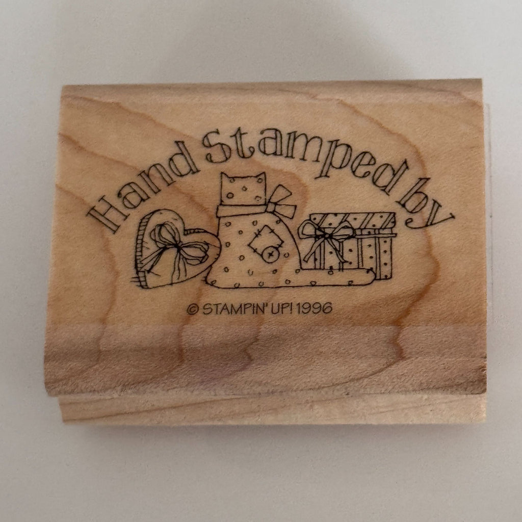 Stampin Up Rubber Stamp Hand Stamped By Handmade Gifts Country Cat Cardmaking Craft Stamping