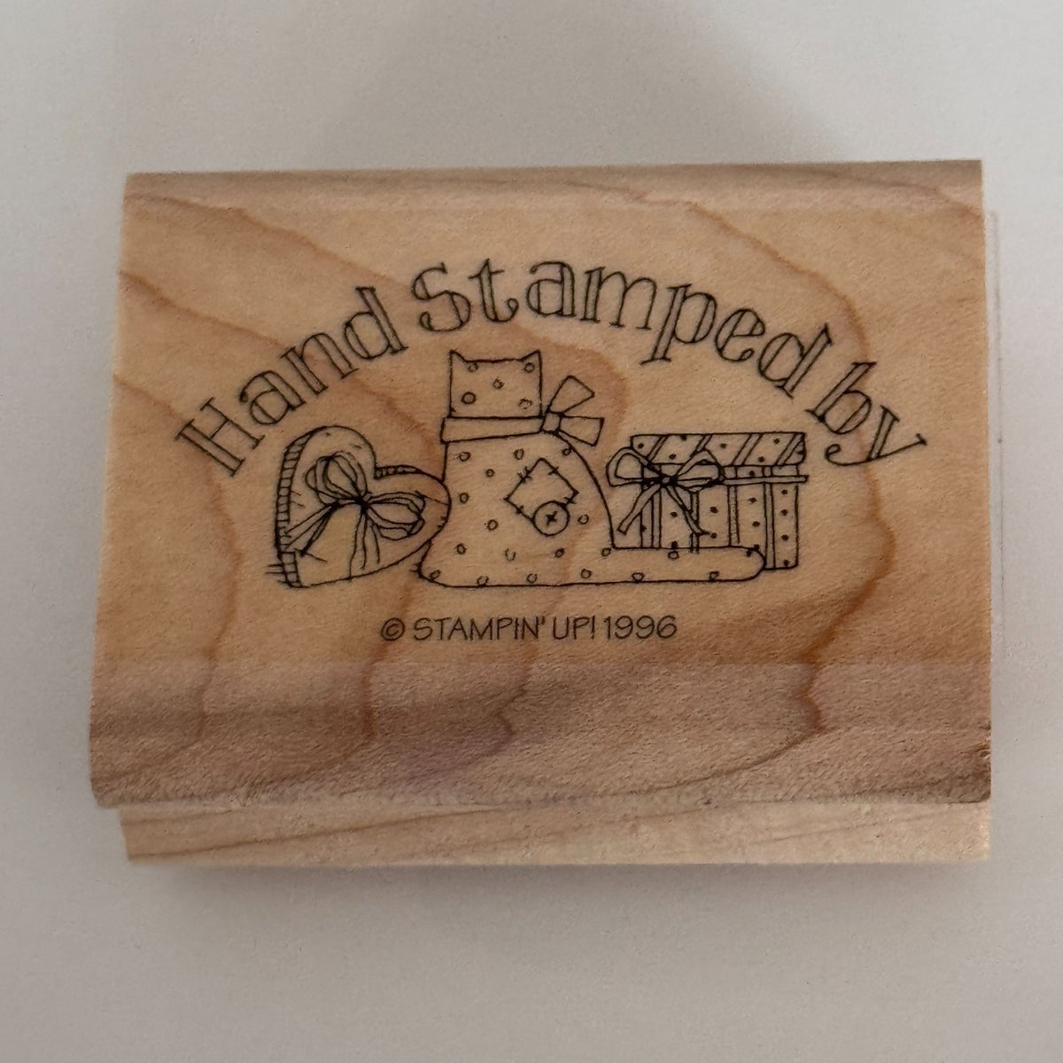 Stampin Up Rubber Stamp Hand Stamped By Handmade Gifts Country Cat Cardmaking Craft Stamping