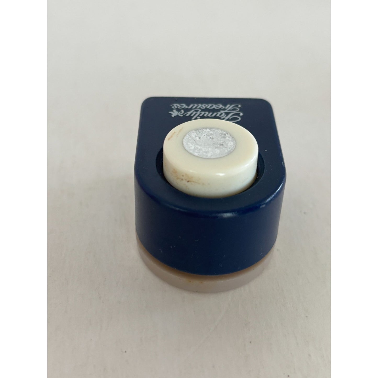 Family Treasures Paper Punch Small Circle Shape Craft 3/8 Inch Holiday Snowball