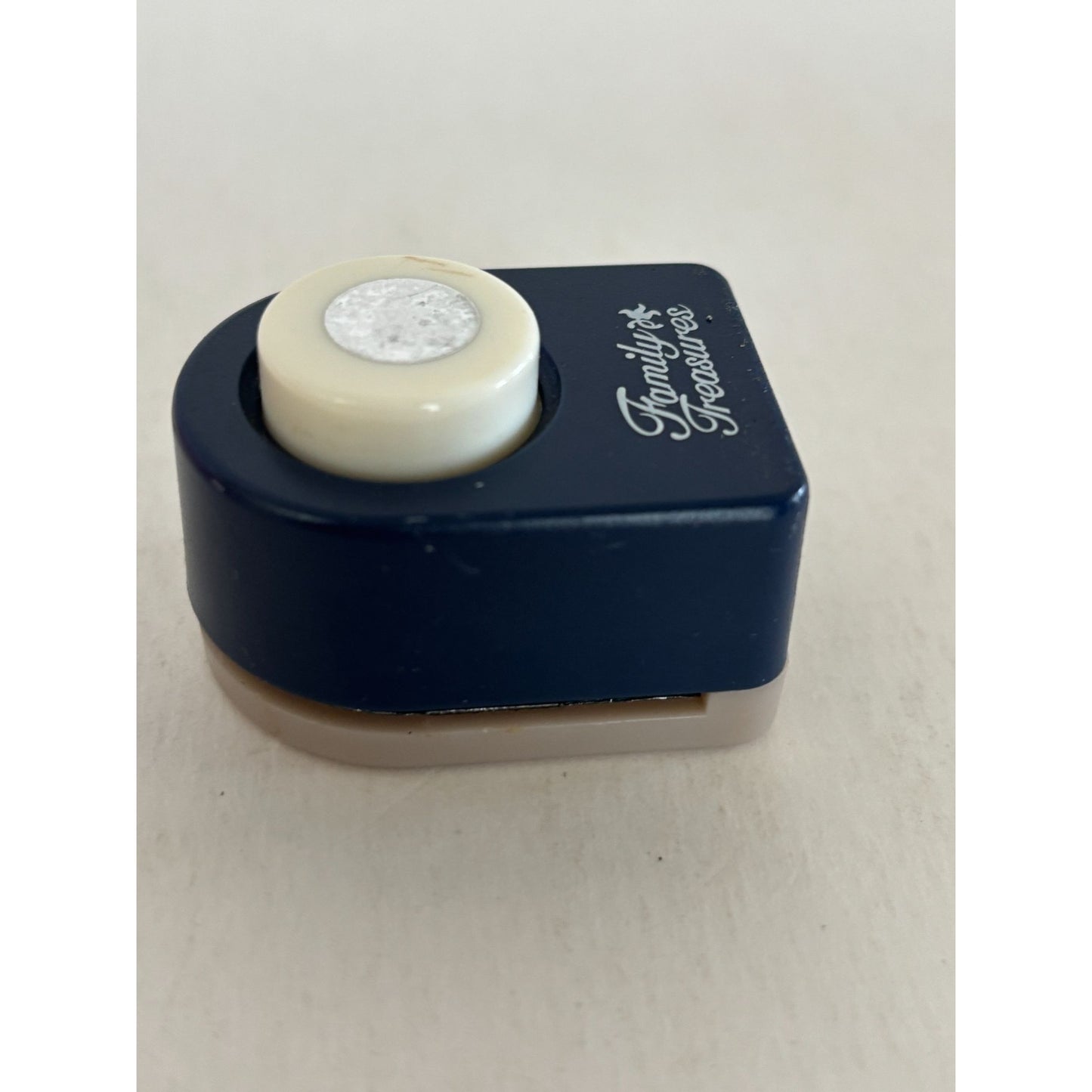 Family Treasures Paper Punch Small Circle Shape Craft 3/8 Inch Holiday Snowball