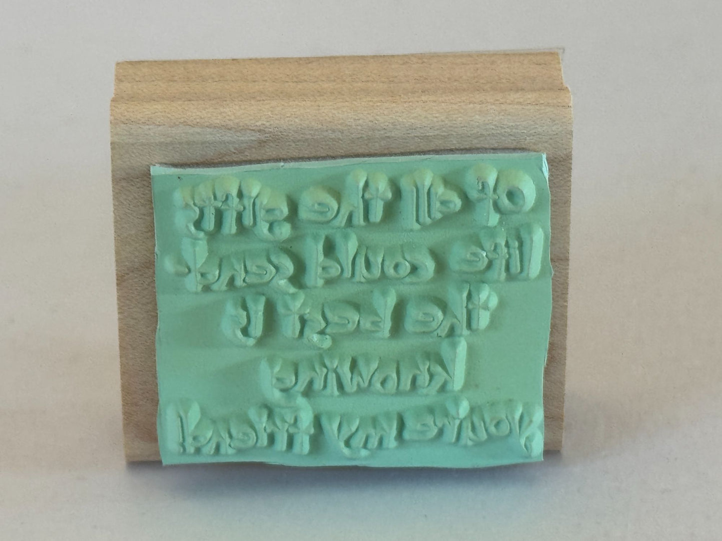 Stampin Up Rubber Stamp Of All The Gifts Life Could Send Friendship Cardmaking